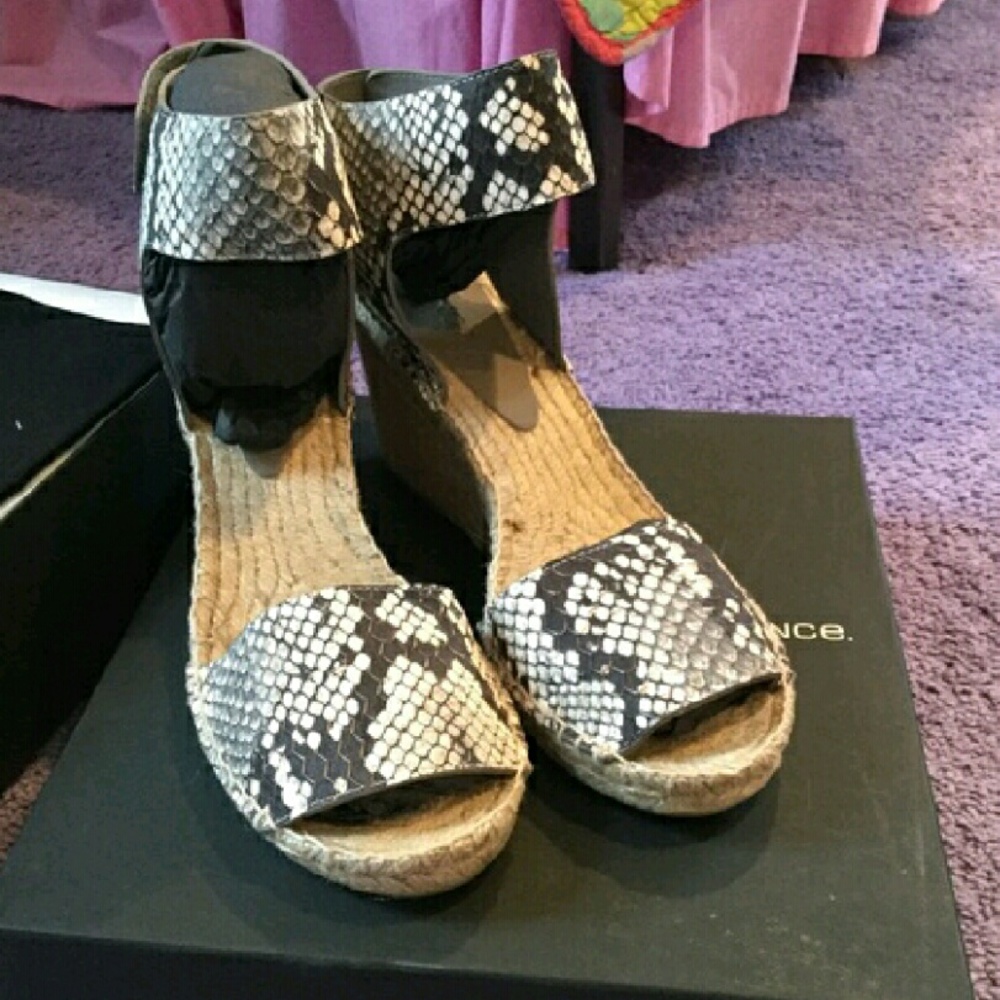 Peep toe sandal with ankle strap