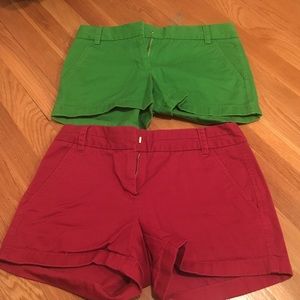 BUNDLE of JCrew Chino Shorts