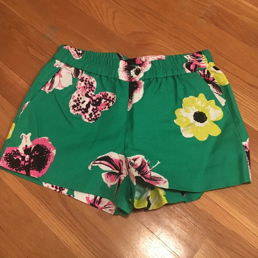 Patterned JCrew shorts