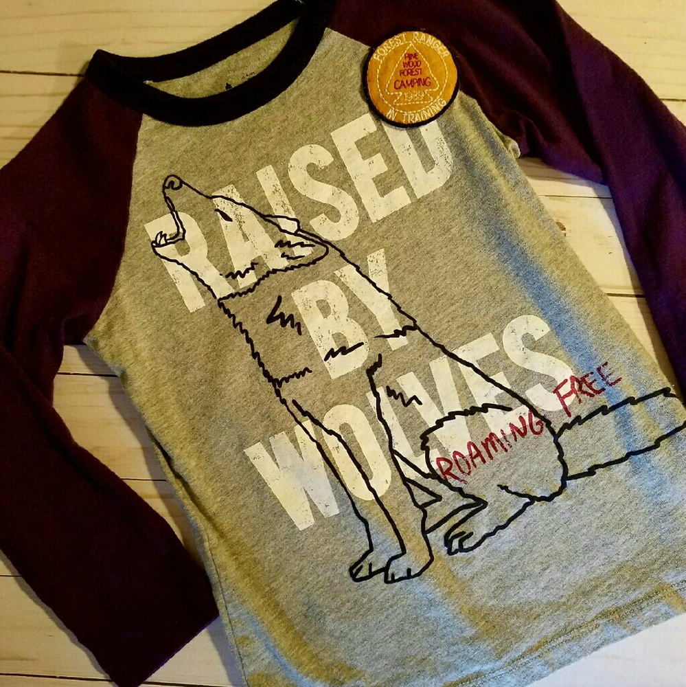 Baby Gap Raised By Wolves Long Sleeve Shirt