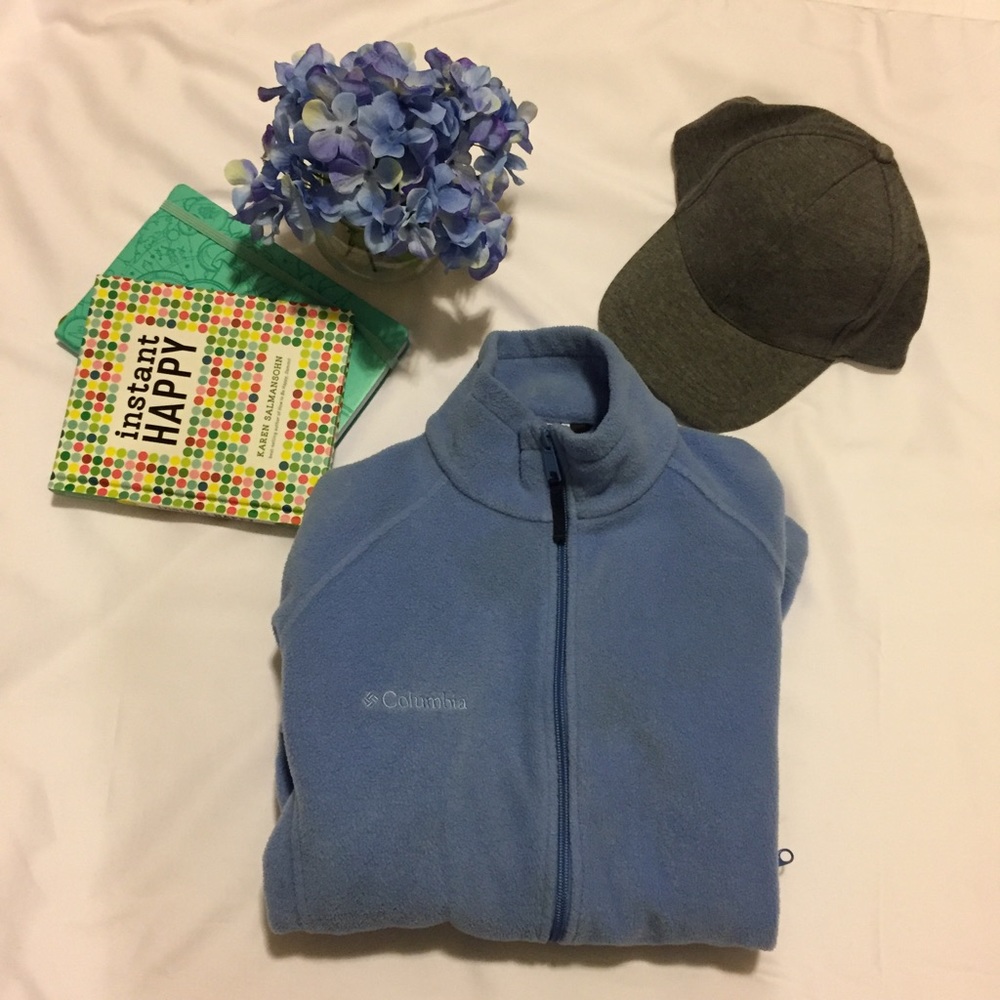 🎀 Columbia Sky Blue Fleece