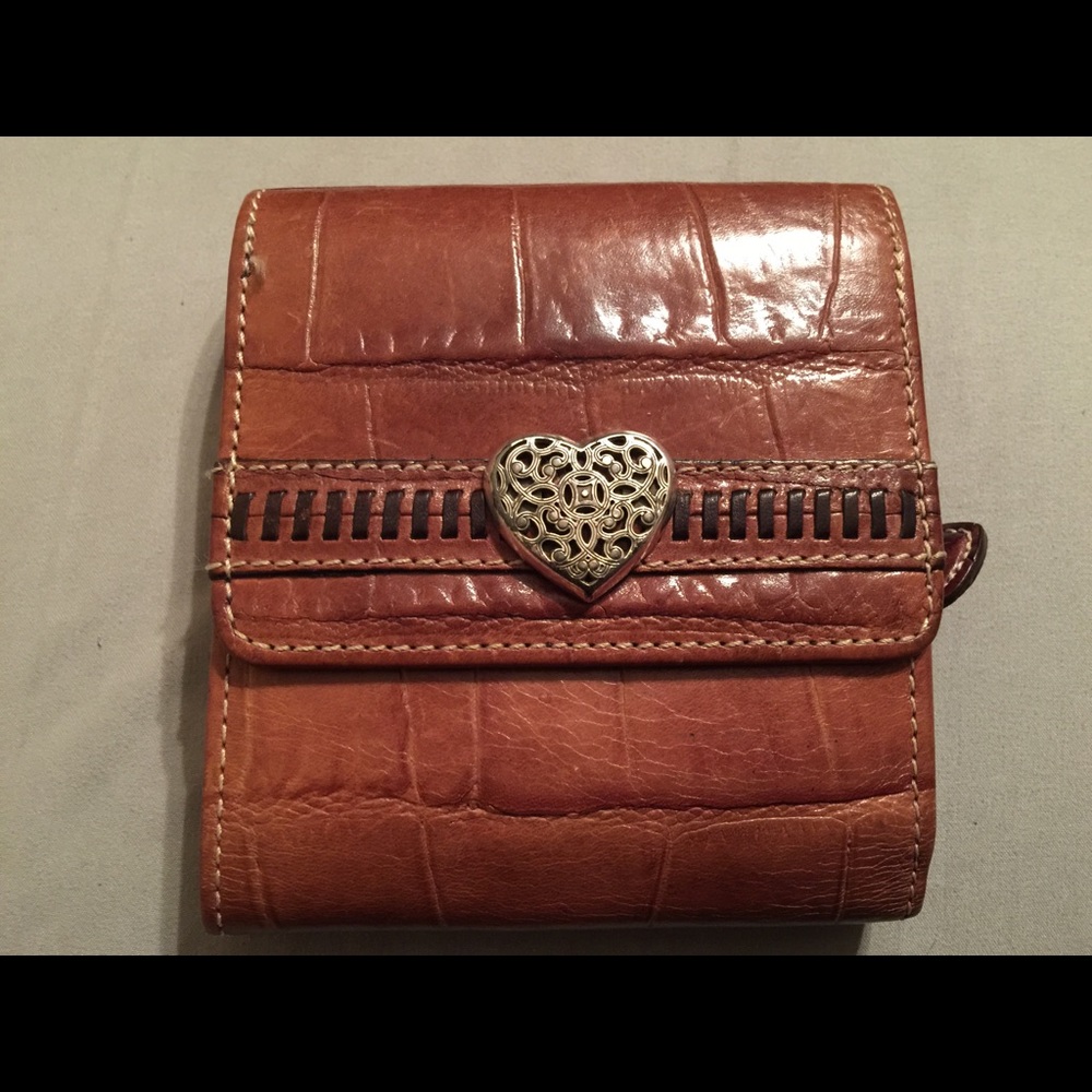 Brighton Leather Wallet - EUC - Saddle Brown