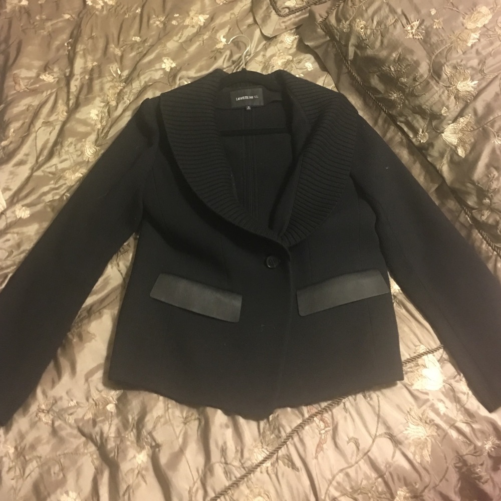 Lafayette 148 black blazer