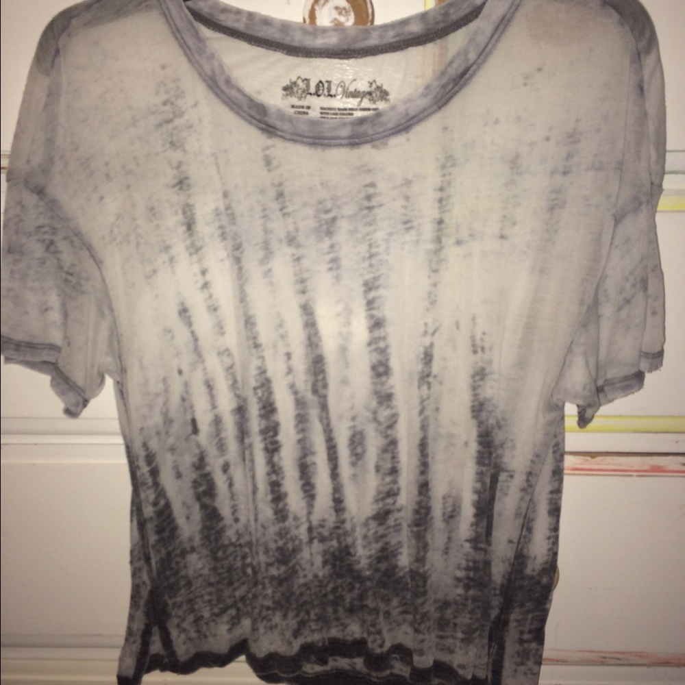 Vintage tie-dye/ombré top