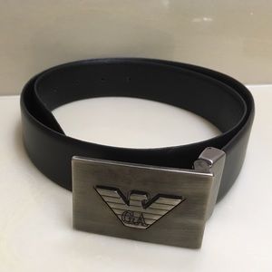 Giorgio Armani men's leather belt