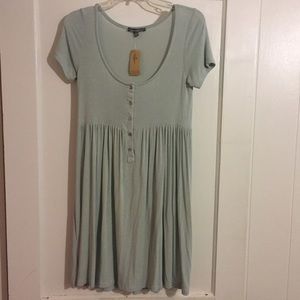 Don't ask why mint vintage style dress