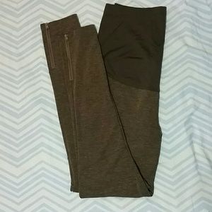 Gray Maternity Pants