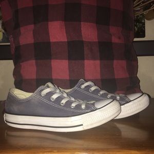 authentic blue converse