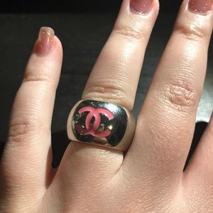 AUTHENTIC Chanel CC Ring