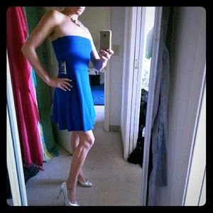Gorgeous cobalt blue party dress
