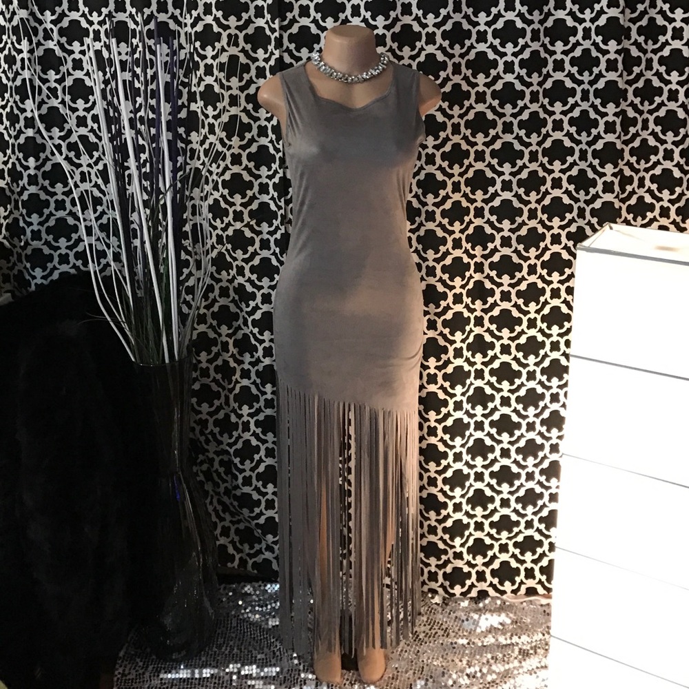 Sexy Fringe Party Dress
