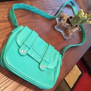 Teal volcom crossbody