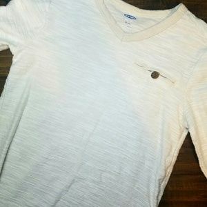 Old Navy Lightweight Long Sleeve Shirt - Cream