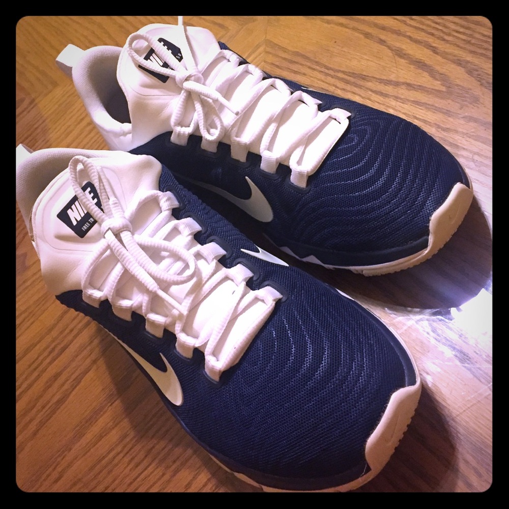 Nike Free Trainer 5.0 Sz 9.5 Blue/White