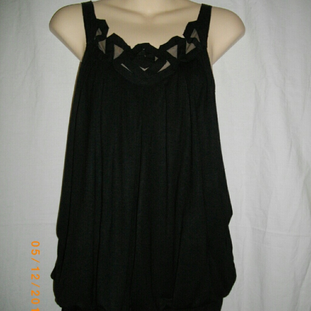 Vivienne Tam Small Black Ultra Feminine Camisole  -- Final Price