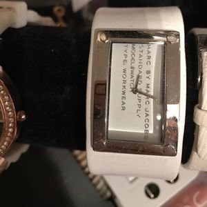 White Marc Jacobs watch