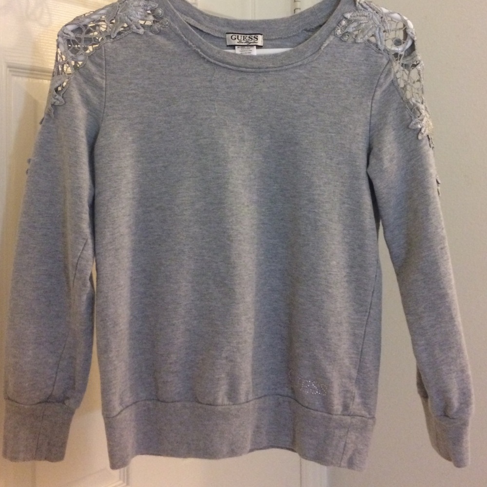 Guess laced shoulder long sleeve