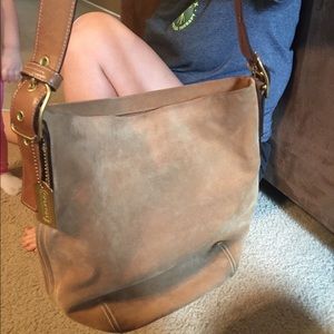 💥Sale💥Coach Suede Purse/Vintage