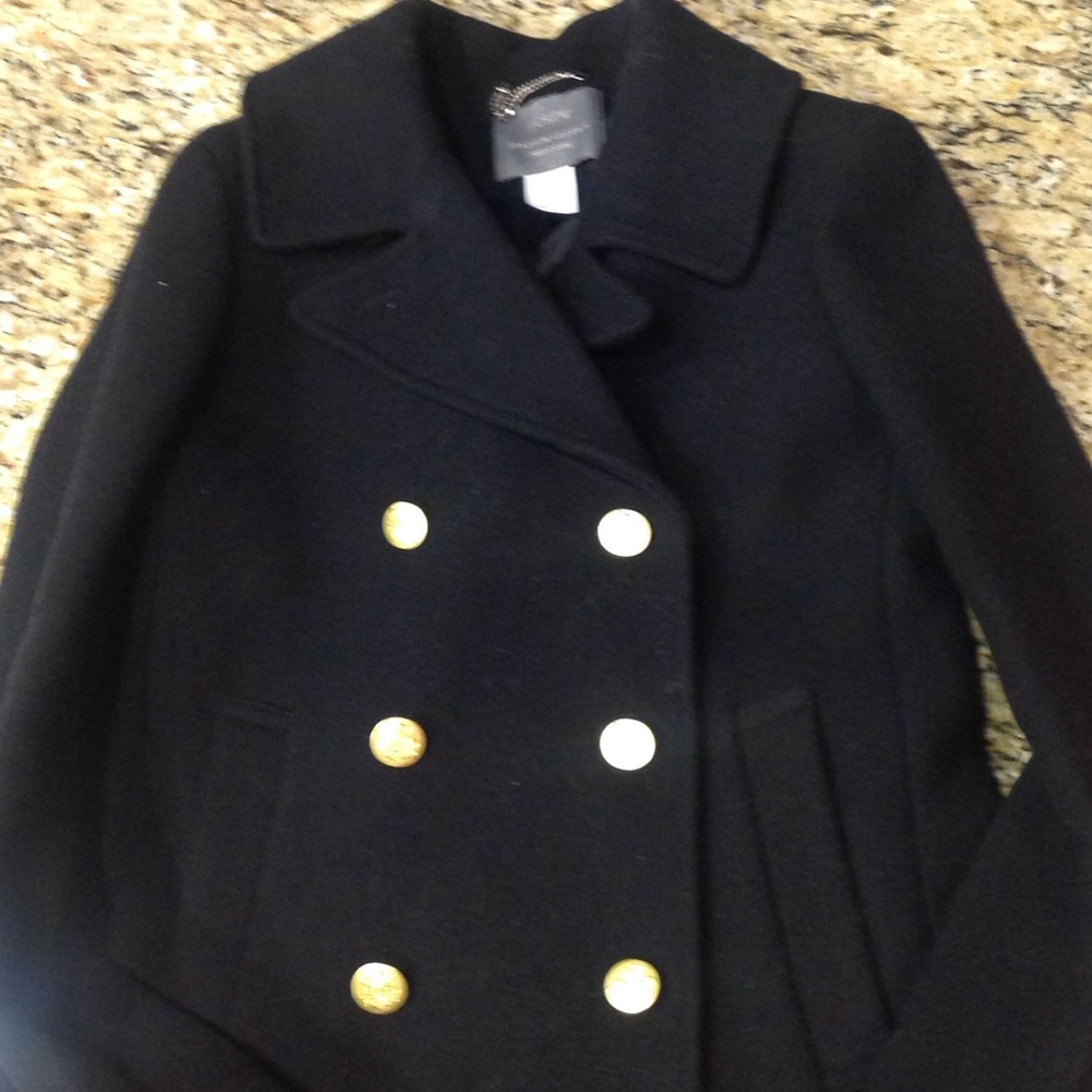 Black Pea Coat