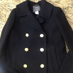 Black Pea Coat