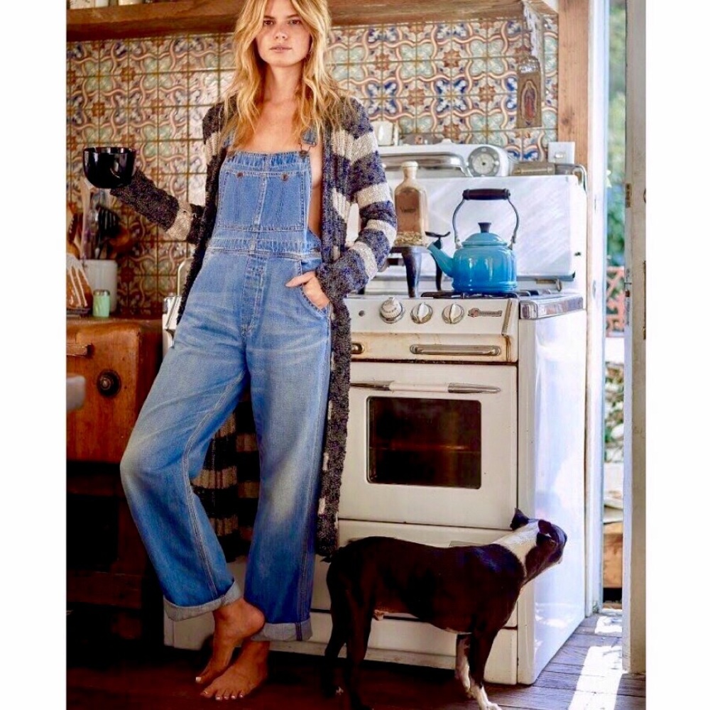 💥1Hr SALE💥Free People🐅 Stripe Duster Cardigan
