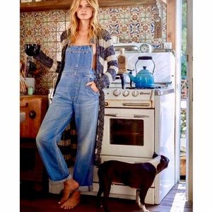 💥1Hr SALE💥Free People🐅 Stripe Duster Cardigan