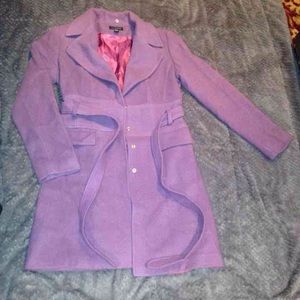 Bebe Wool long coat size S