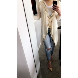 Studded cardigan