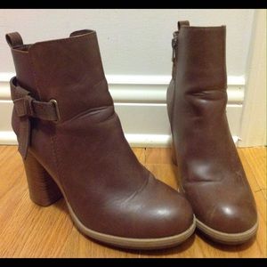 (SOLD) A+ Aldo for Target high heel booties size 9