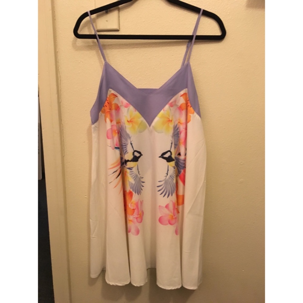 LF flower swing dress