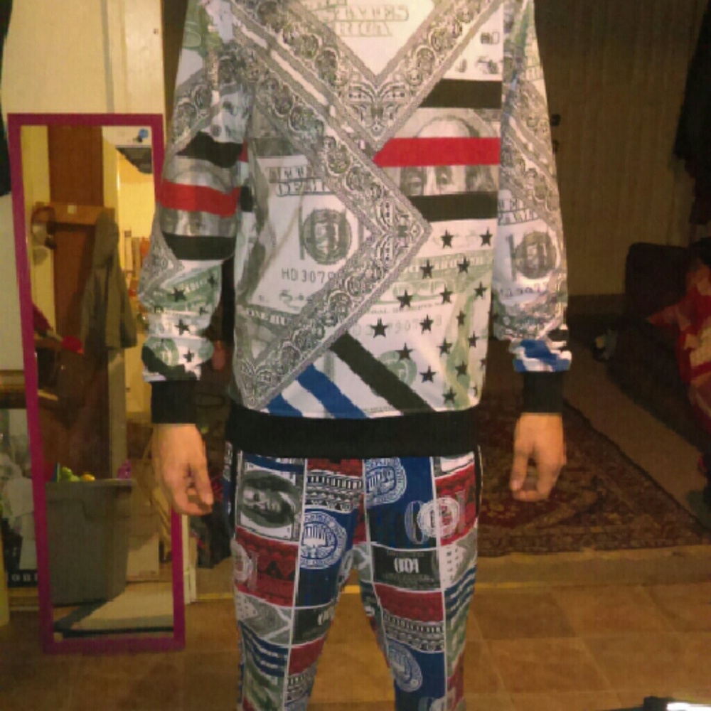 Men's sweat outfit