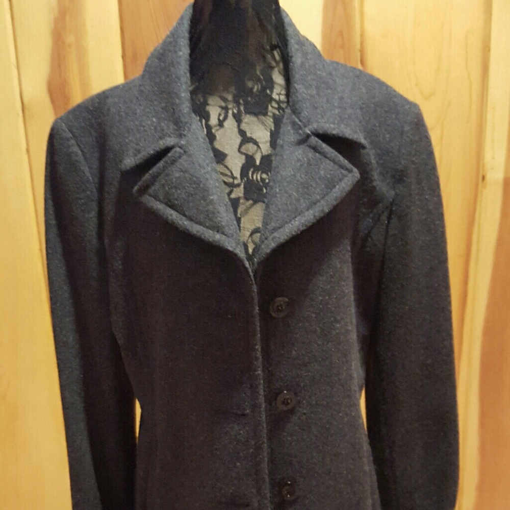 Very warm pea coat.