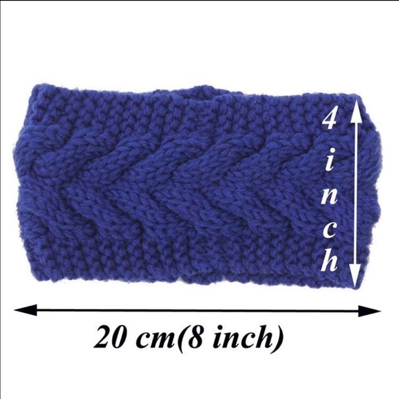 Bundle of 2 Beautiful Knitted Headbands - Picture 2 of 7