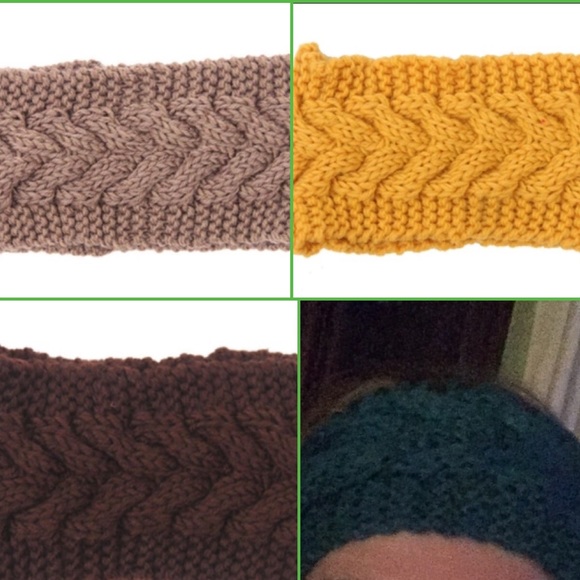Bundle of 2 Beautiful Knitted Headbands - Picture 4 of 7