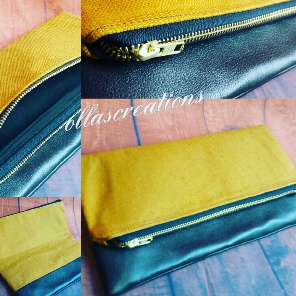 Fold over clutch