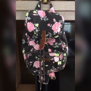 Floral backpack, Victoria Secrets