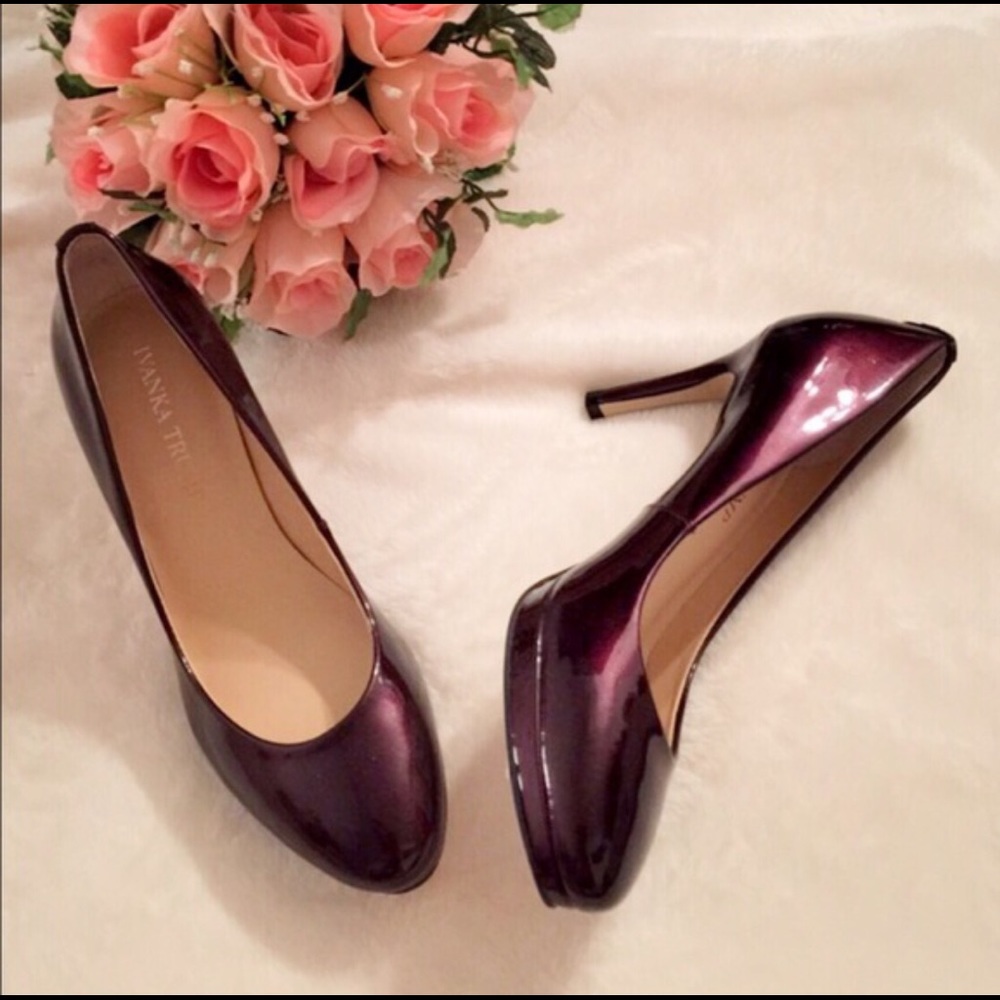 Ivanka Trump Purple Pumps