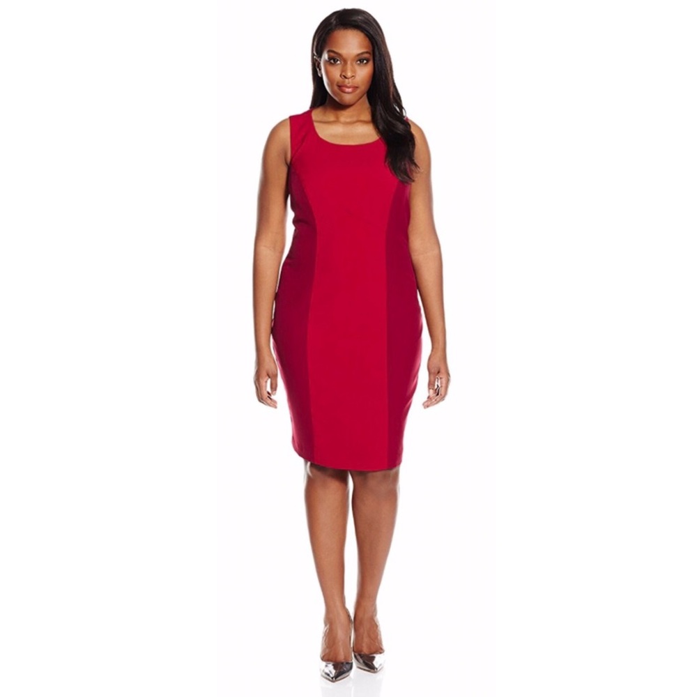 Single dress slimming sleeveless dress.