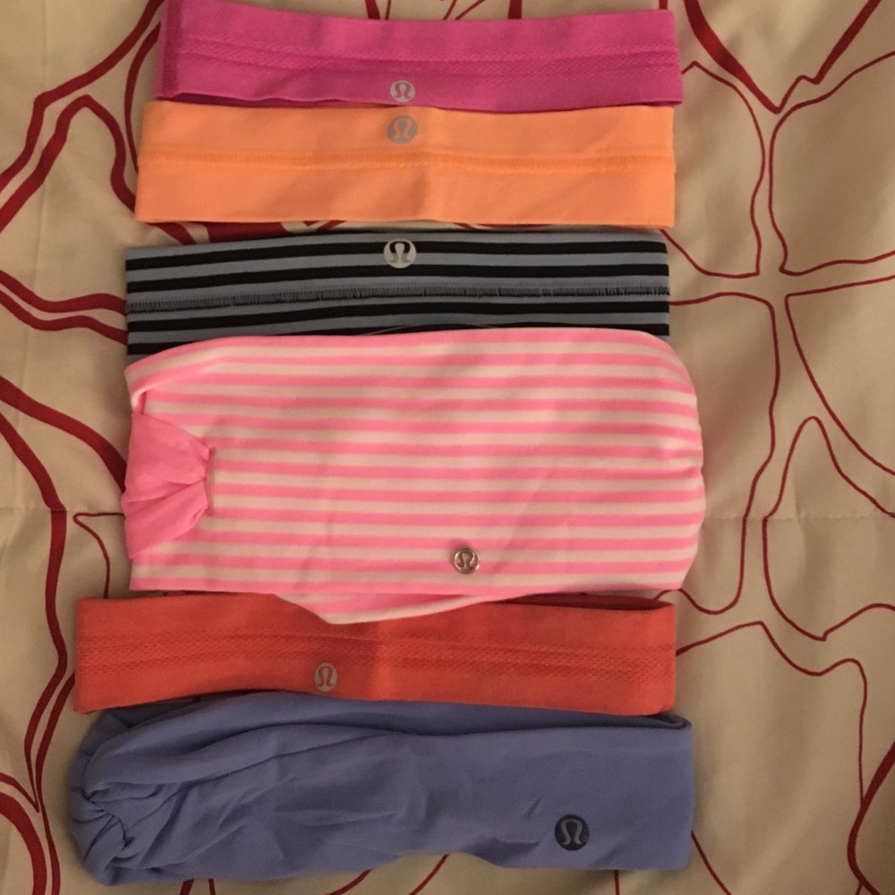 6 lululemon headbands