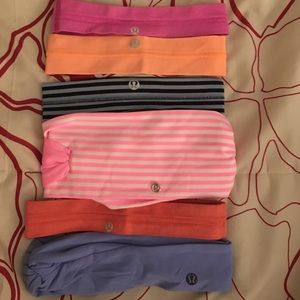 6 lululemon headbands