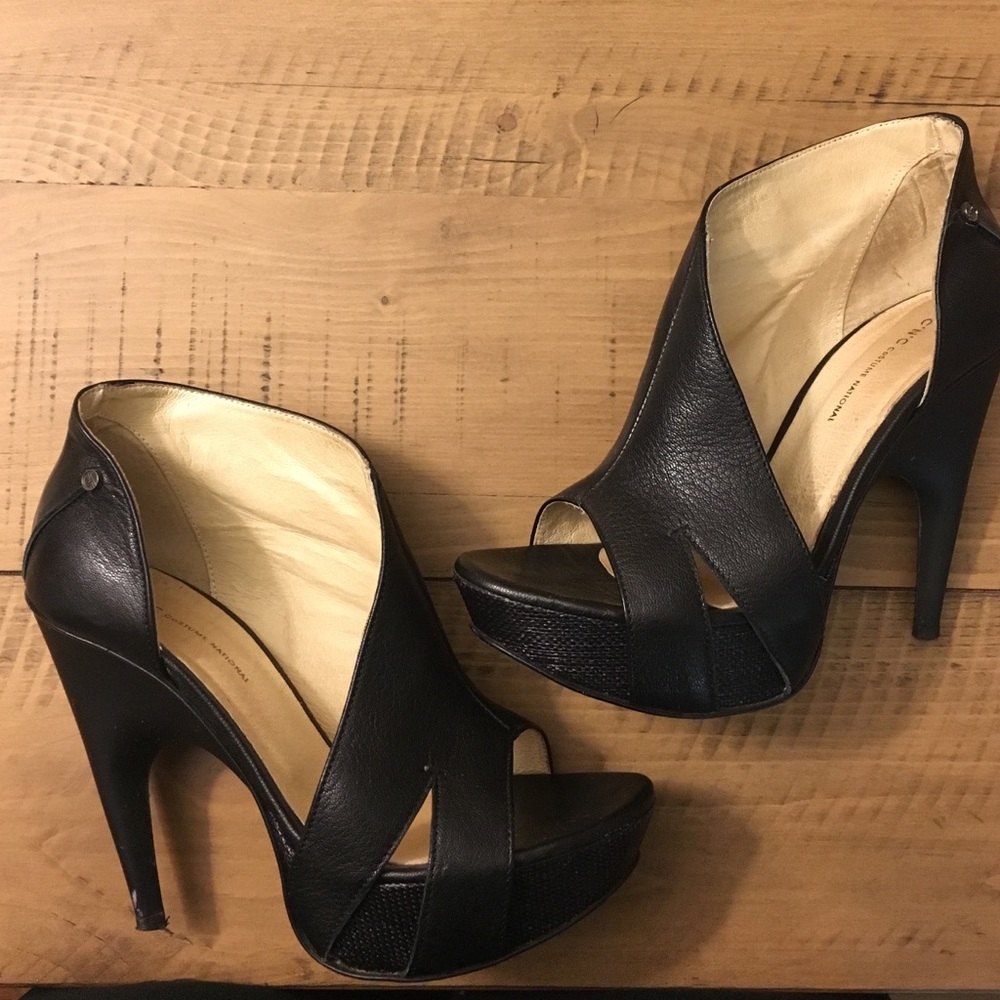 CNC Black Booties hybrid