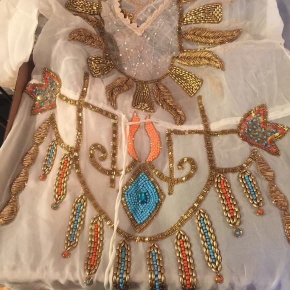 Boston Proper NWT medium embellished tunic - Picture 1 of 2