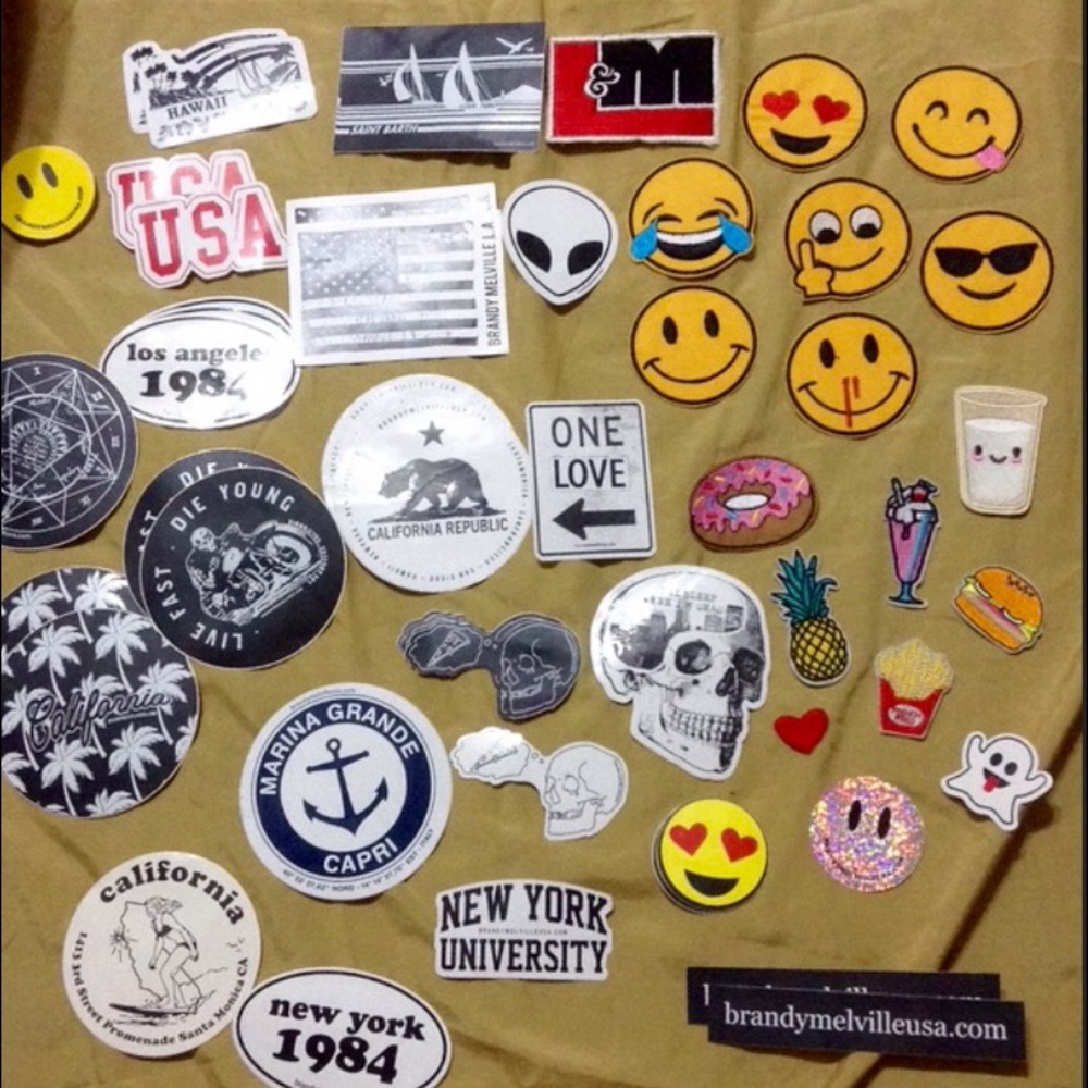 Stickers and patches