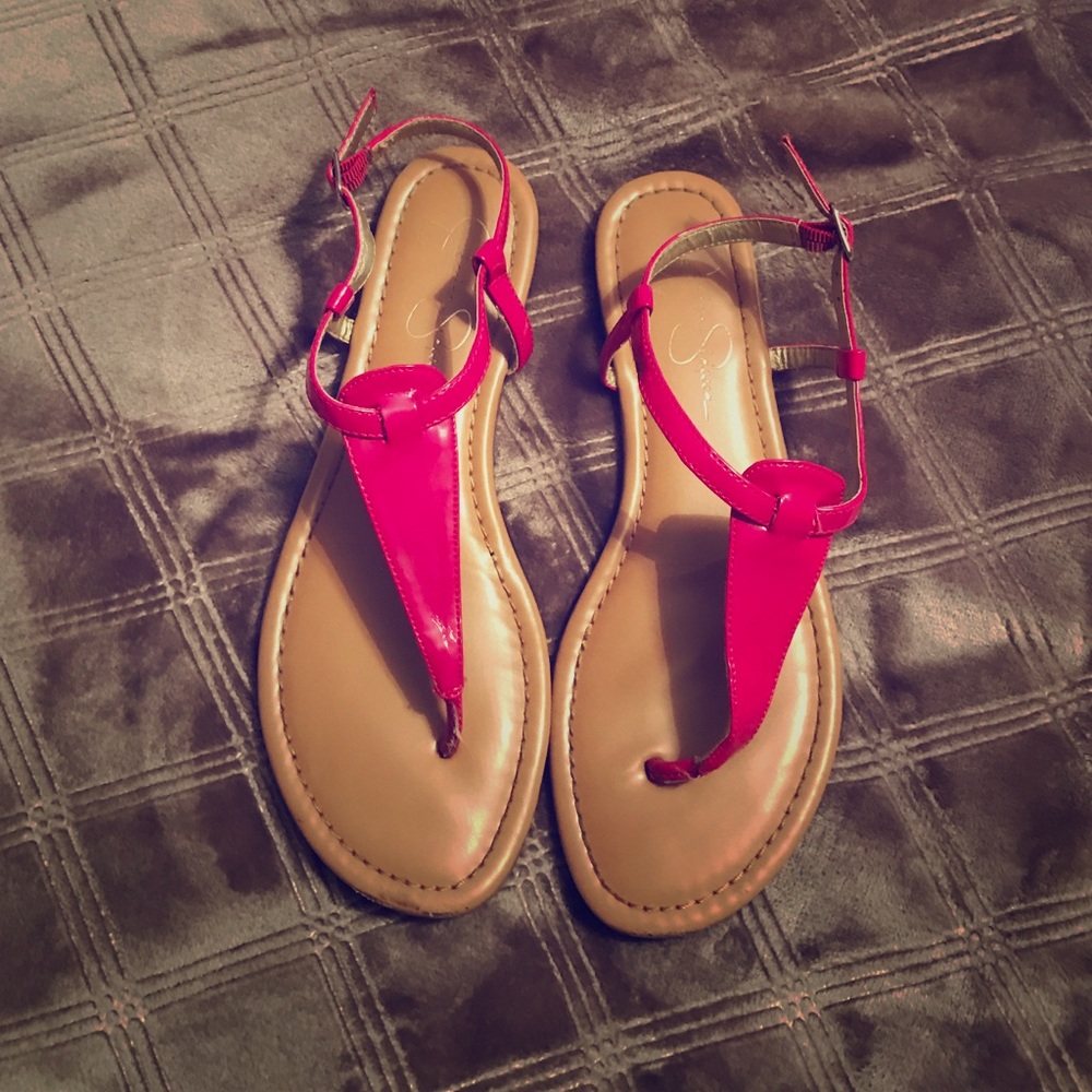 Fushia Sandals