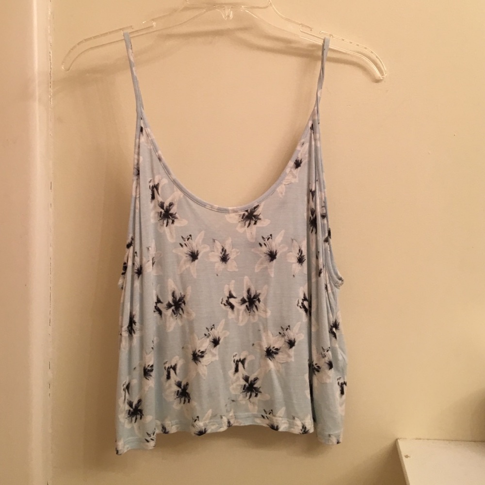 H&M Flowery Crop Top
