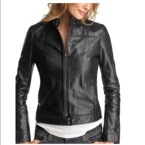 GAP motorcycle leather jacket
