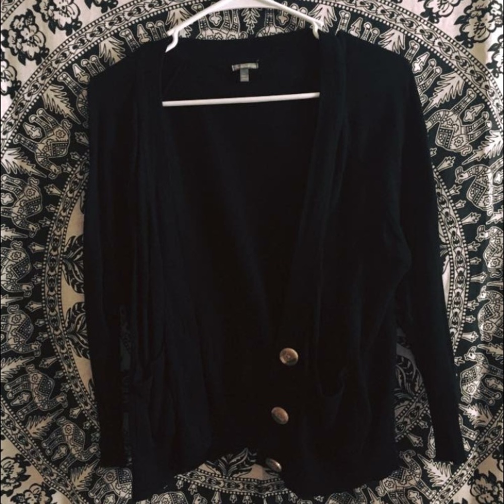 Charlotte Russe black cardigan