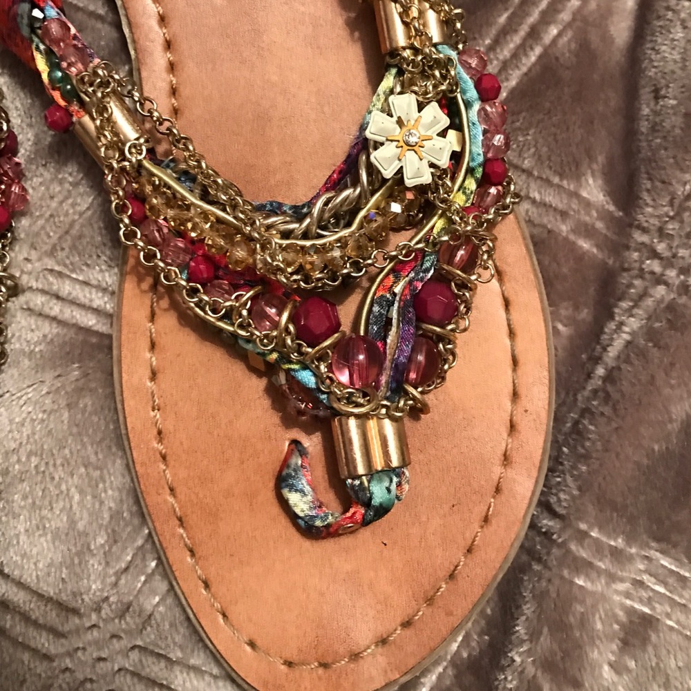 Beaded Bakers Sandals
