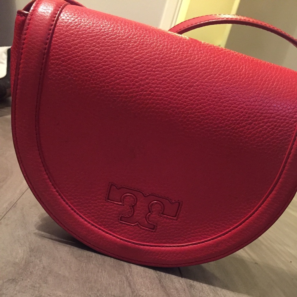 Authentic Like Tory Burch Saddle Bag