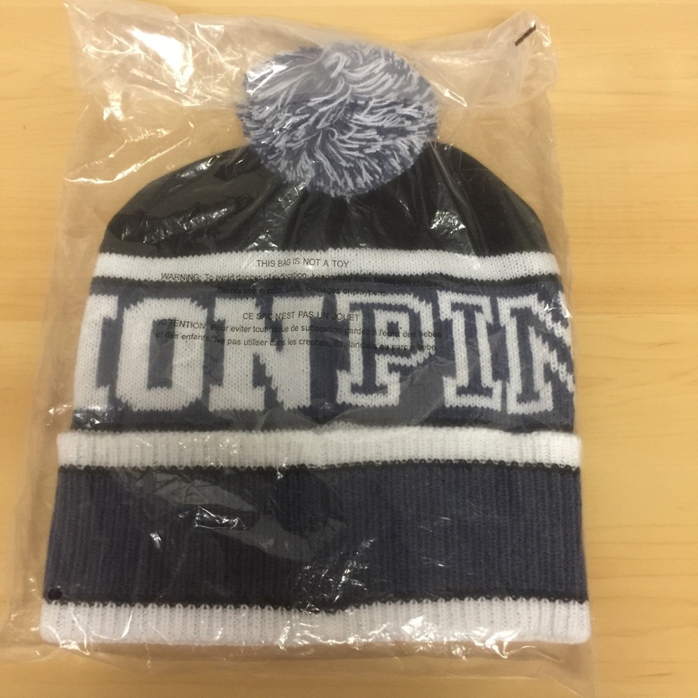Victoria's Secret PINK Beanie Blue